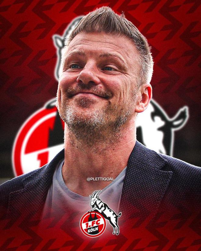 官方：夸斯尼奧克接任科隆主帥，簽至2028年6月。