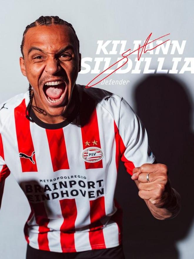 PSV埃因霍溫簽弗賴堡后衛(wèi)西爾迪利亞