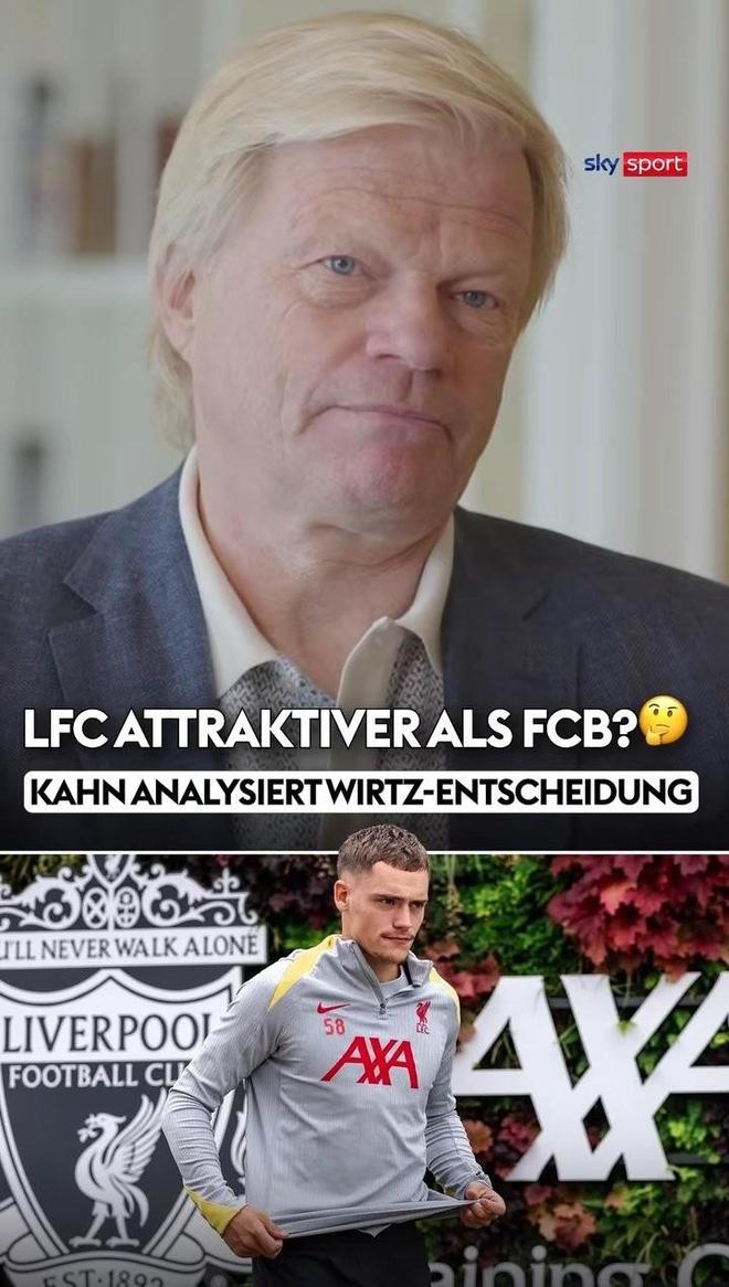 卡恩：英超勝德甲，維爾茨選利物浦不選拜仁